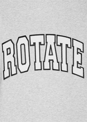 Heavy crewneck sweat Light Grey Melange ROTATE 
